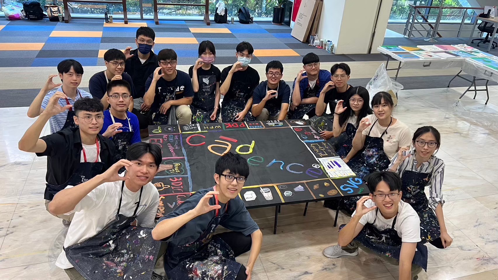 企業團建《藝術繪畫》